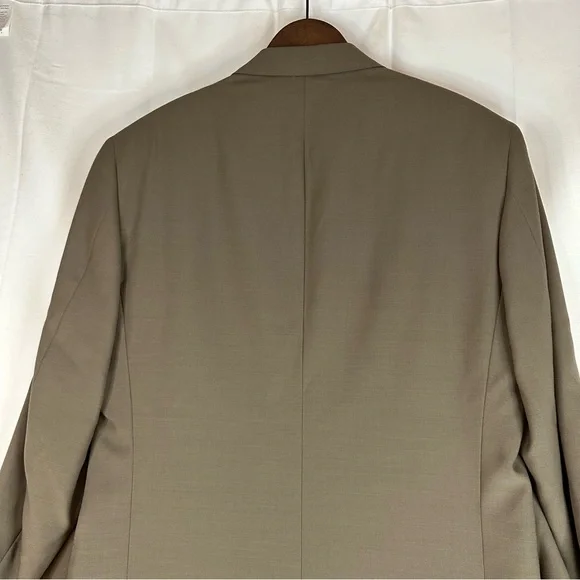 KENNETH COLE Men’s Size 40L Long Blazer Suit Jacket Coat Wool Lined